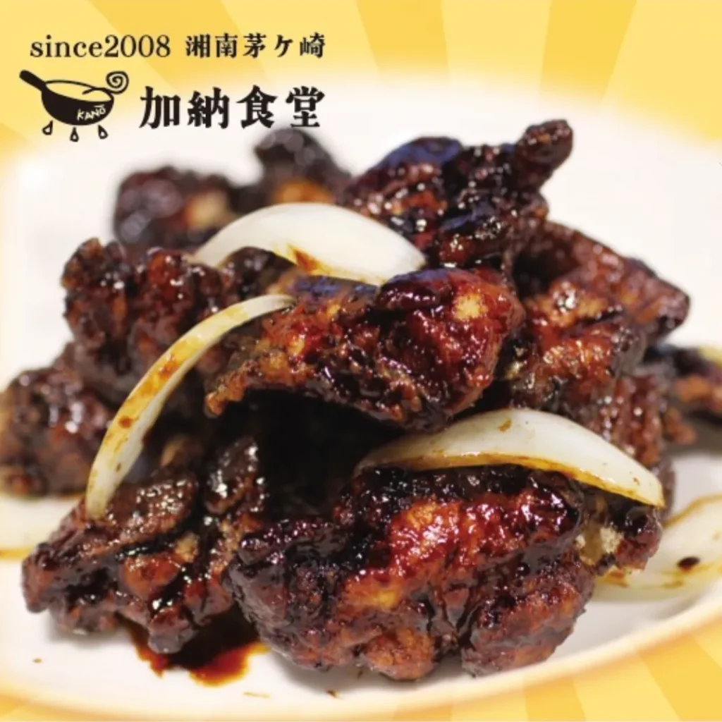 真っ黒ごはん｜加納食堂